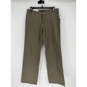 NEW Gap Straight Fit Chino Pant Womens Size 6 Khaki Green